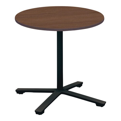 会議テーブル ビエナ フラップ型 円形天板 塗装脚