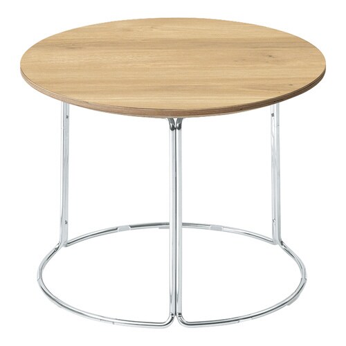 テーブル CK−750 メラミン天板 メッキ脚