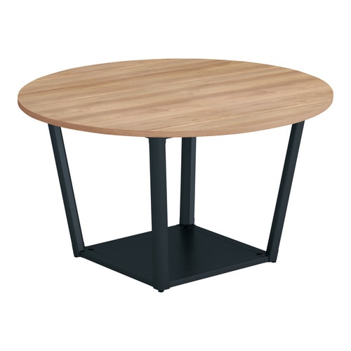 テーブル リージョン円形 ボックス脚ミドルロー