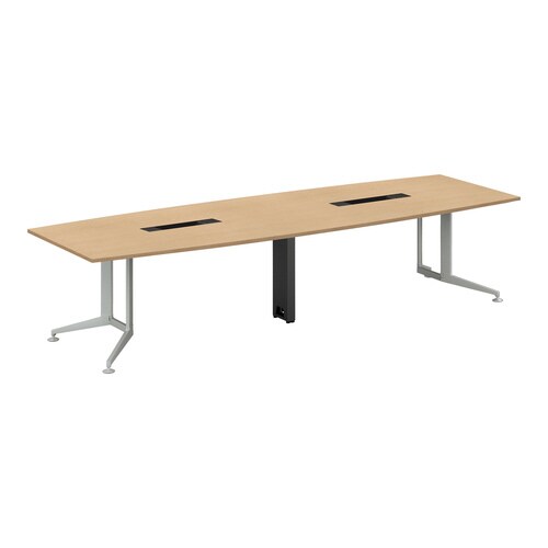 会議テーブル WT400 ボート形トレー