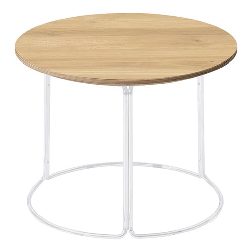 テーブル 750 メラミン天板 ホワイト塗装脚