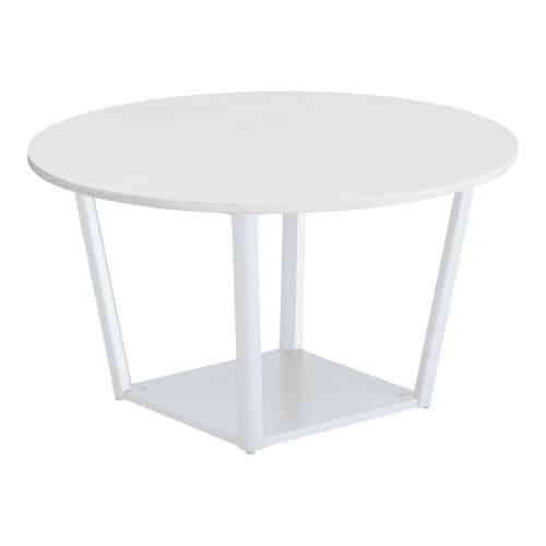 テーブル リージョン円形 ボックス脚ミドルロー