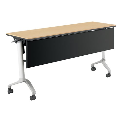 フラップ天板コンフェスト シンプル 幕板・棚付