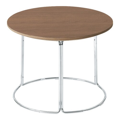 テーブル CK−750 メラミン天板 メッキ脚