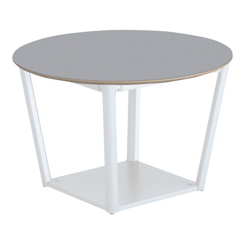 テーブル リージョン円形 ボックス脚ミドルロー