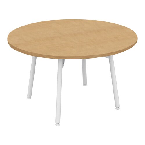 テーブル フランカ 円形スチール4本脚 天板