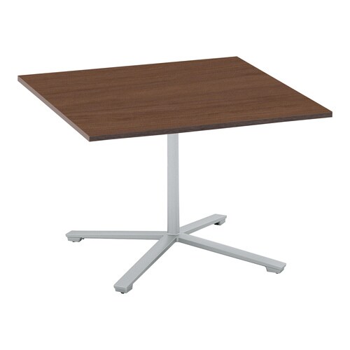 ビエナ 固定正方形天板 単柱塗装脚アジャスター