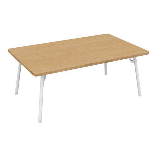 テーブル フランカ 角形スチール4本脚 天板