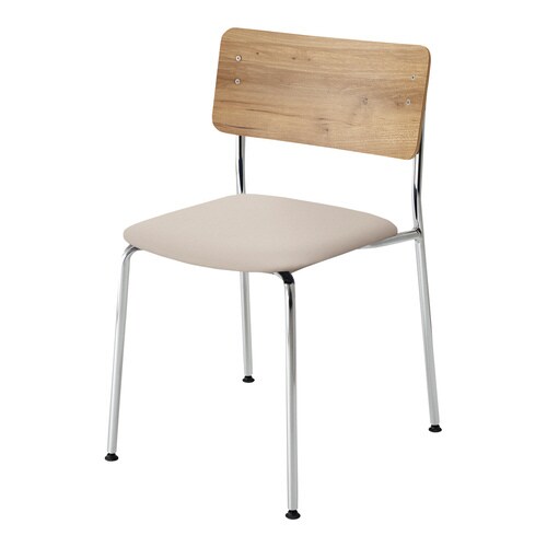 チェア プロッカ 4本脚 背合板 座クッション