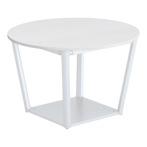 テーブル リージョン円形 ボックス脚ミドルロー