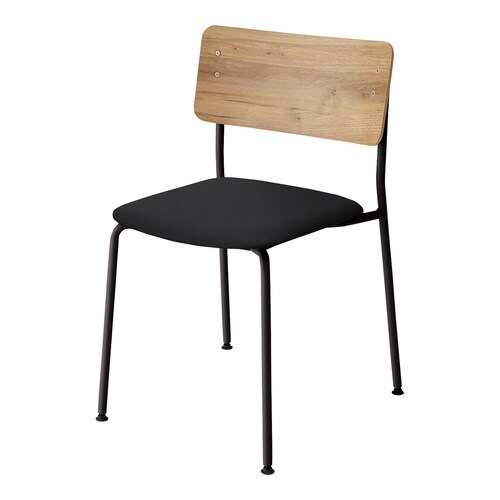 チェア プロッカ 4本脚 背合板 座クッション