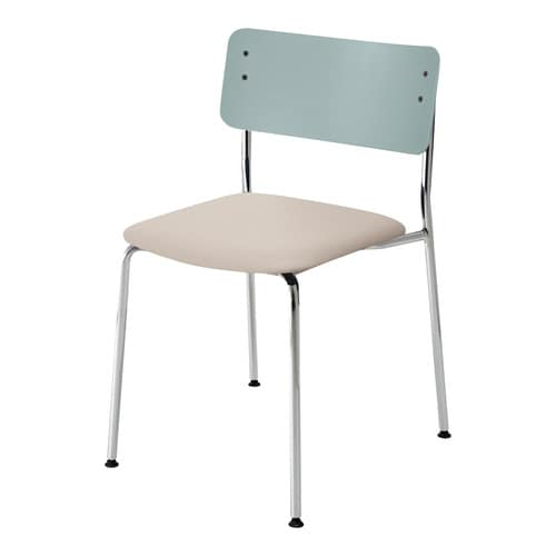 チェア プロッカ 4本脚 背樹脂 座クッション