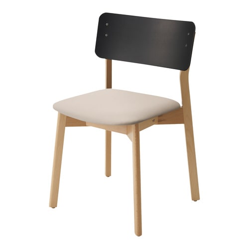 チェア プロッカ 木脚 背樹脂 座クッション