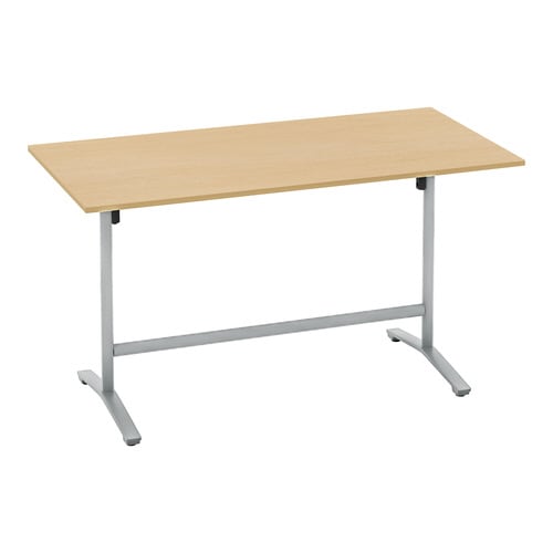 ビエナ 固定角型天板 塗装脚ハイタイプ