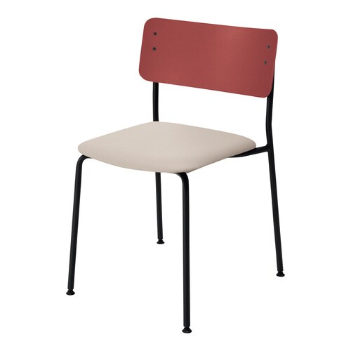 チェア プロッカ 4本脚 背樹脂 座クッション