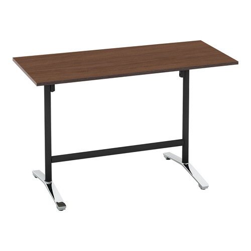 ビエナ 固定角型天板 ポリッシュ脚ハイタイプ