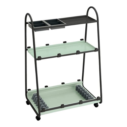 収納庫 キャリオ 上棚トレーコンビタイプ