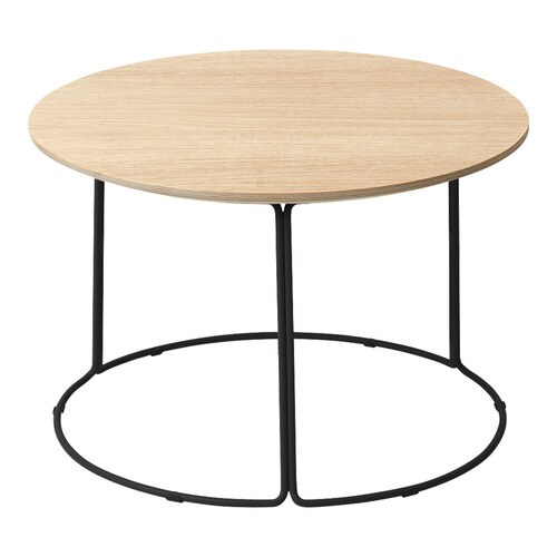 テーブル 750 メラミン天板 ブラック塗装脚