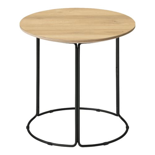 テーブル 750 メラミン天板 ブラック塗装脚