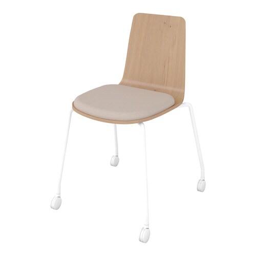 ミケット キャスター脚 背座合板 座パッド付