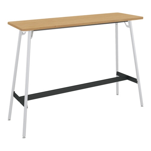 テーブル フランカ 角形スチール4本脚 天板