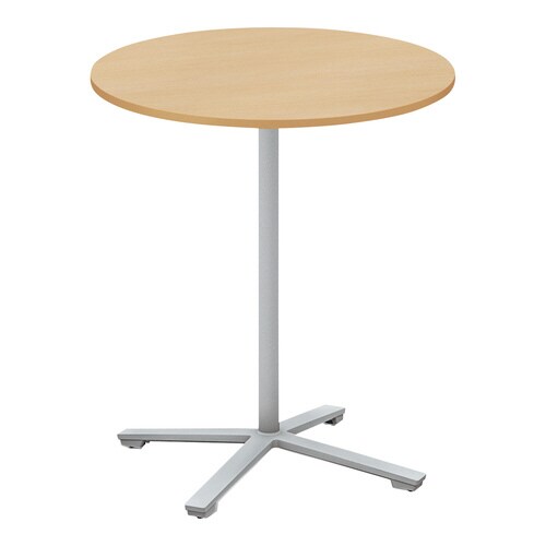 ビエナ 固定円形天板 ハイタイプ塗装脚