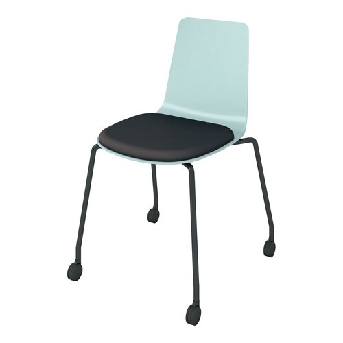 ミケット キャスター脚 背座樹脂 座パッド付