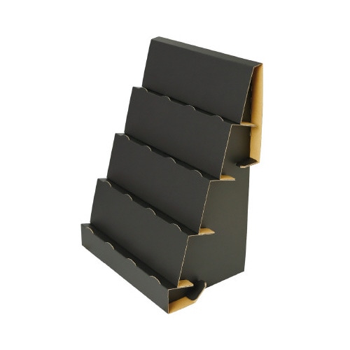 組立式傾斜かざり棚 ブラック