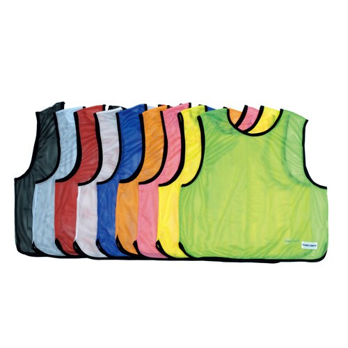 メッシュベストJr無地 サックスブルー×2