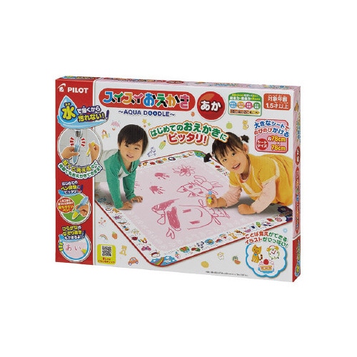 スイスイおえかき あか 6個