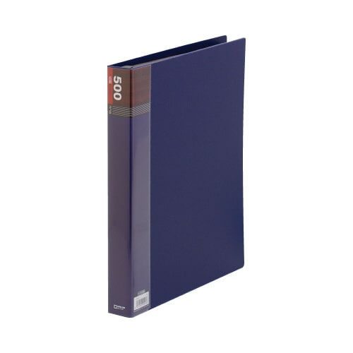 名刺ホルダーA4−S 30穴 青