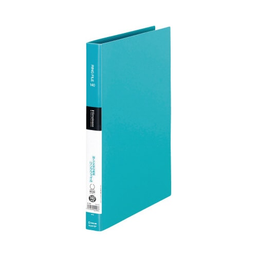 シンプリーズ リングファイル 水色