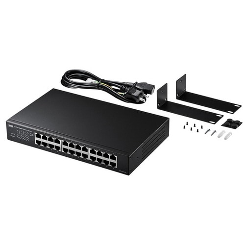 Giga対応スイッチングハブ(24ポート)