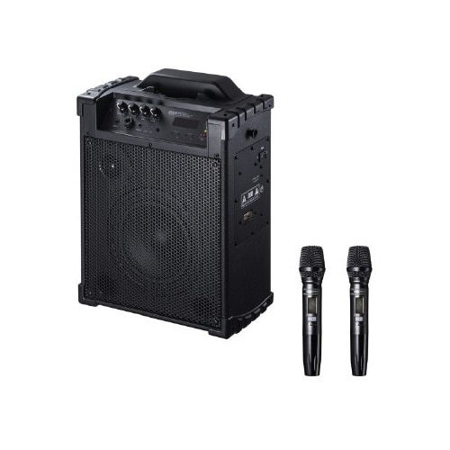 ワイヤレスマイク付き拡声器スピーカー