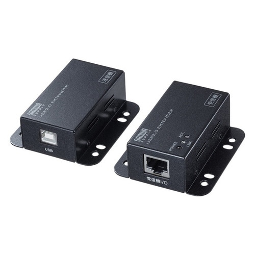 USB2.0エクステンダー(2ポートハブ付き)