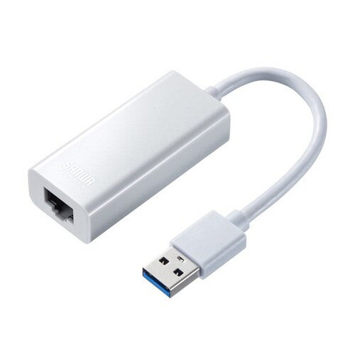 USB3.2−LAN変換アダプタ(ホワイト)