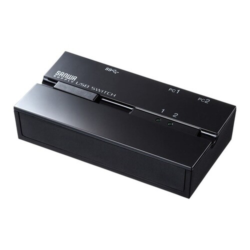 磁石付きUSB3.2手動切替器(2回路)