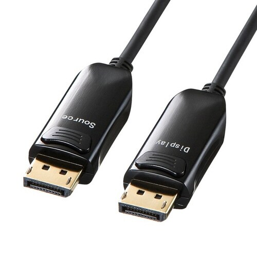 DIsplayPort光ファイバケーブル 15m