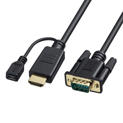 HDMI−VGA変換ケーブル