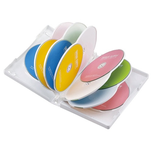 DVDトールケース(12枚収納・3枚セット)