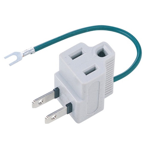 3P→2P変換アダプタ