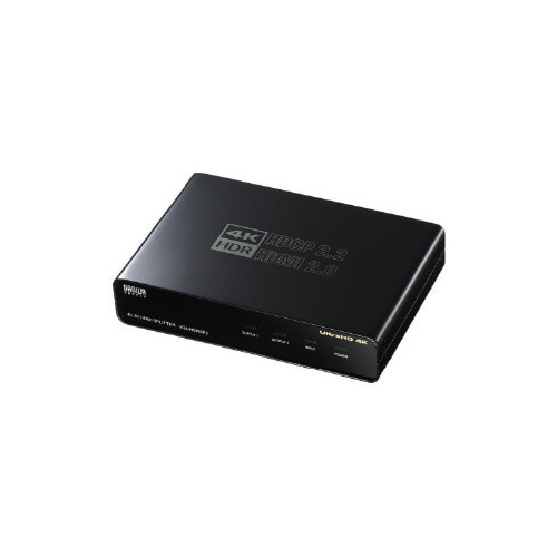 4K/60Hz・HDR対応HDMI分配器(2分配)