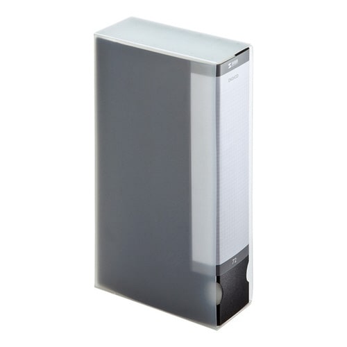 DVD・CDファイルケース(72枚収納・ブラック)