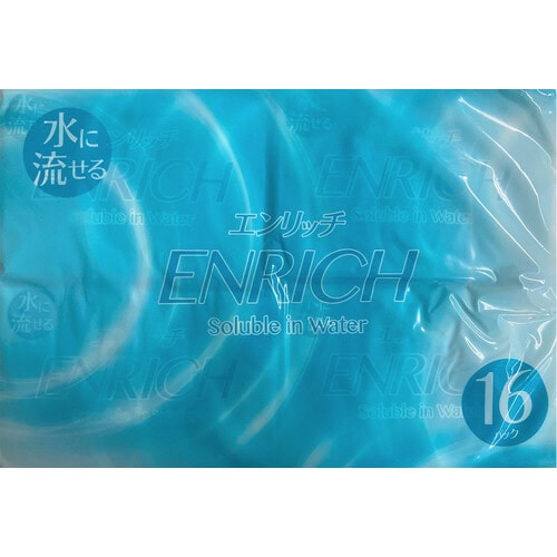 エンリッチ水に流せるポケットティシュ 16P×30