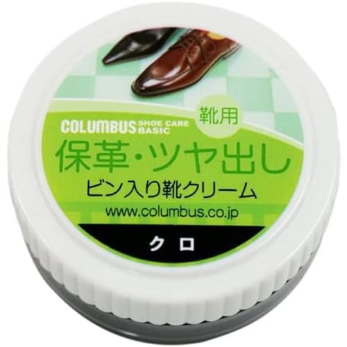 コロンブス ベーシック ビン 黒 靴用ツヤ出し