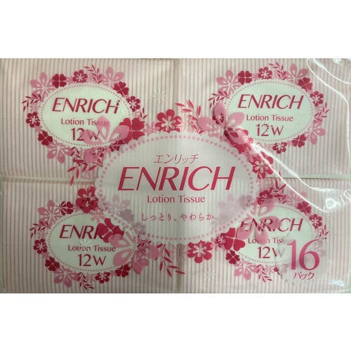 エンリッチ保湿ポケットテッシュ 16パック×30