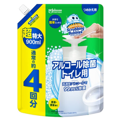 SB アルコール除菌 トイレ用 つめかえ×8個