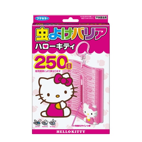虫よけバリア ハローキティ250日×18個