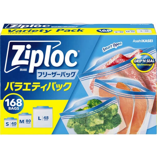 ジップロック バラエティパック168枚入×6