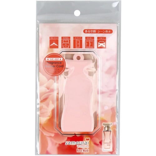 サムライW ムスク フレグランス ラバーカード
